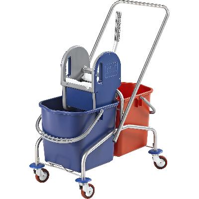 Trolleys Double Bucket On Wheels