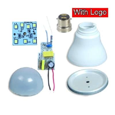 7W HPF IC Driver Based LED Bulb Raw Material