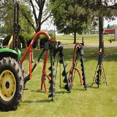 Post Hole Digger Tractor Attachment