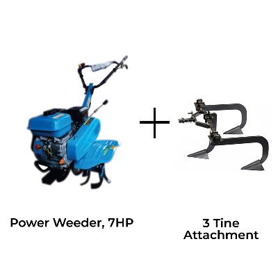 Power Weeder Cultivator Attachment