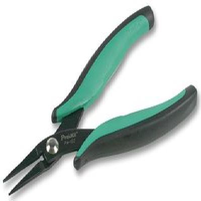 Proskit 1PK-102-E, ESDLong Nose Plier Conductive Handle 145mm