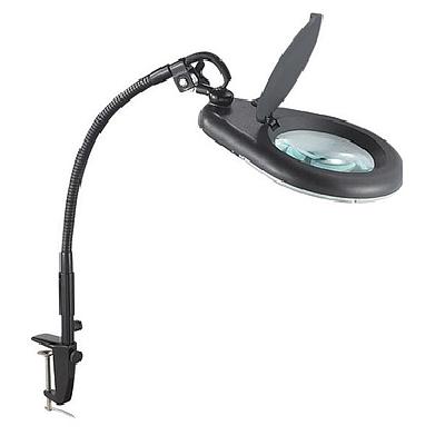 Proskit MA-1225CF, Gooseneck Magnifier Lamp 220V - Black