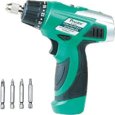 Proskit PT-0721F, Cordless Pocket Screwdriver 7.2V (230V AC 50Hz)