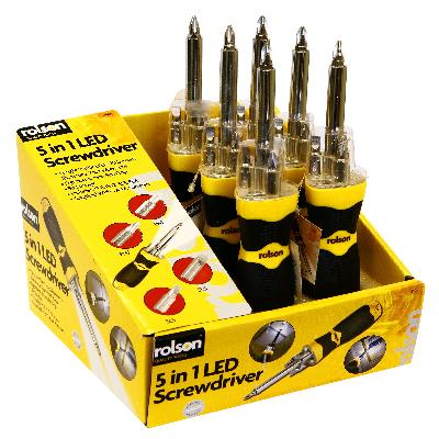 Proskit SD-804, 5-In-1 LED Screwdriver
