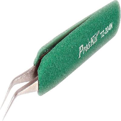 Proskit TZ-202N, Ergo-Grip Tweezer (Super Fine Tip Straight) 120.5mm