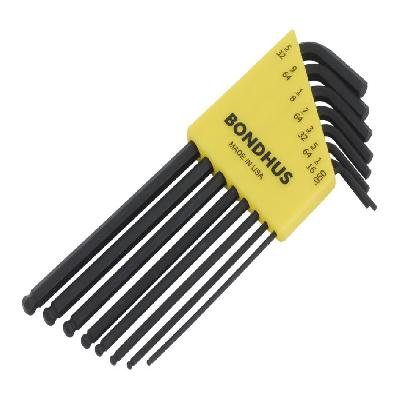 Bondhus 10932, Set 8 Ball End L-wrenches .050-5 32inches
