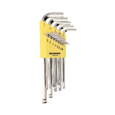 Bondhus 17046, Set 6 Plated Ball End L-wrenches 1