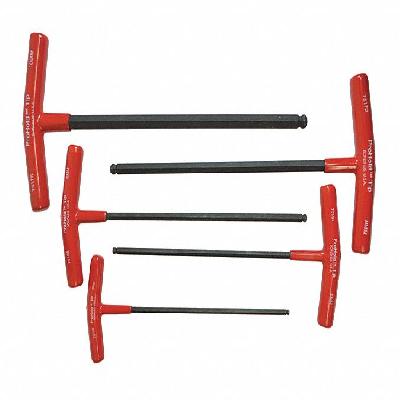 Bondhus 75148, Set 5 Ball End Graduated Length T-Han