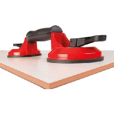 Rubi Double Suction Cup 80 Kg Capacity For Lifting Tile Marble Granite Glass Aluminium Heavy Duty