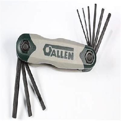 9 Piece  Golden Bullet Hex Allen Key Set