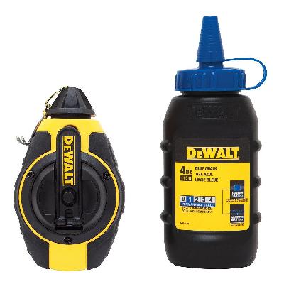 White  Blue Chalk Line