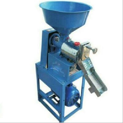 Semi Automatic Mini Rice Mill