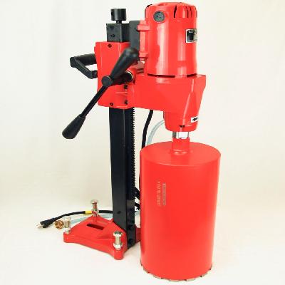 Blue Concrete Core Cutting Machine