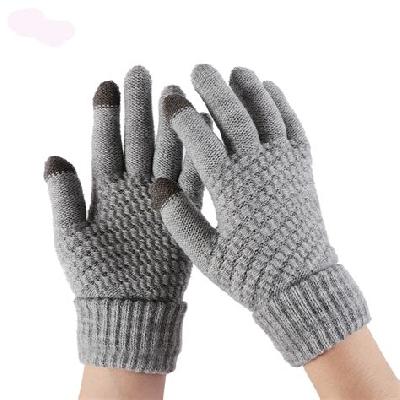 Leather Cum Jeans Hand Gloves