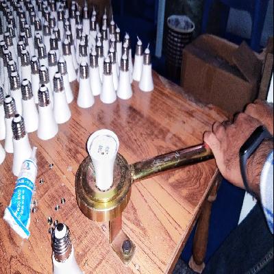 LED Bulb Punching Machine