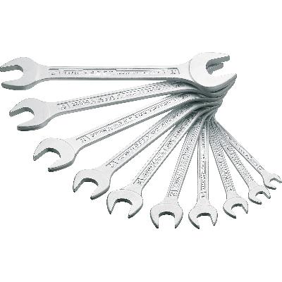 Double Open End Jaw Spanners Set