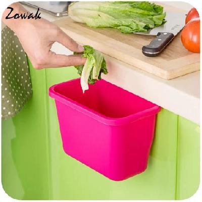 Hanging Food Waste Garbage - Plastic Hanging Trash Bin Garbage Holder