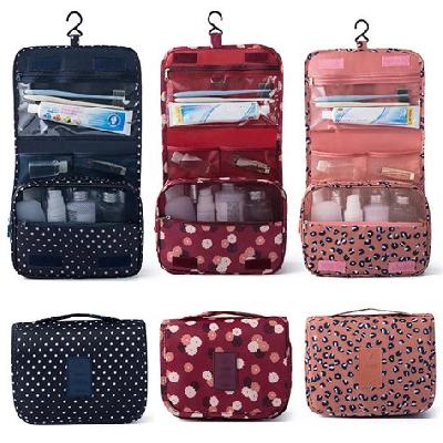 Storage Bag Hanging Folding Cosmetic Organizer Large Capability Pouch