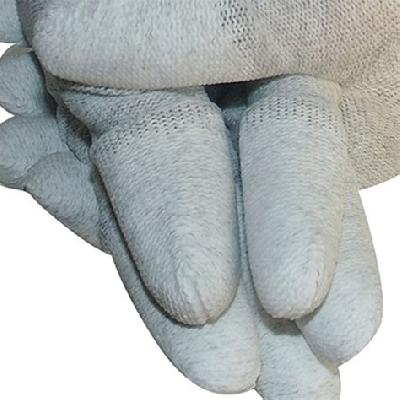 Carbon Fiber ESD Anti-Static Gloves PU Fingertip Coated Top