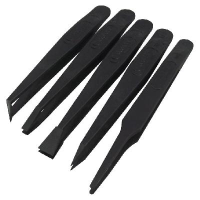 ESD Plastic Tweezers Hair Cut