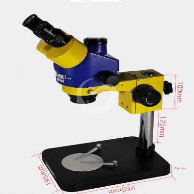 Mechanic MC75T-B1 7X-45X Industrial Trinocular Stereo Microscope