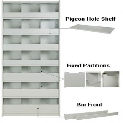 Alkon Panda Pigeon Hole Shelving Systems