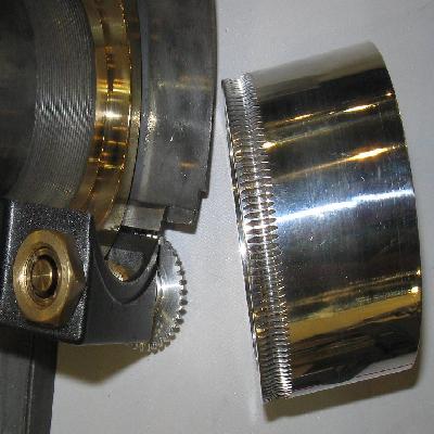 Polished Worm Gearbox