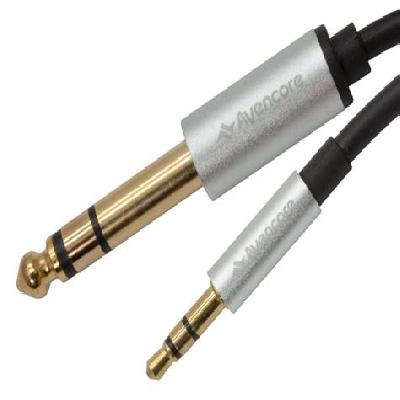 3.5MM to dual 6.5MM Audio Cable
