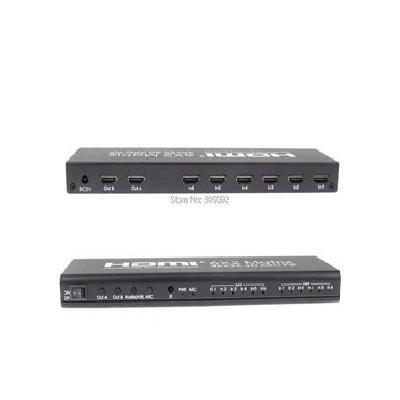 6x2 HDMI Matrix Support ARC 4K 30Hz PIP
