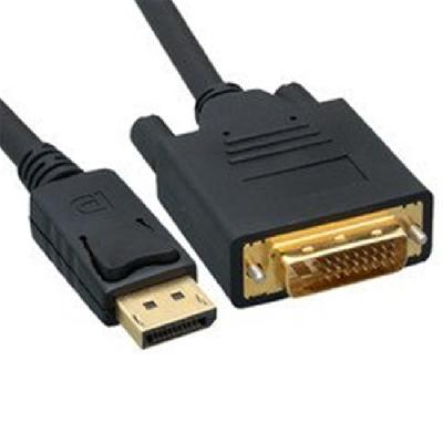 Display Port Male To DVI Male Cable