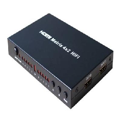 HDMI HIFI 4x2 Matrix Switches