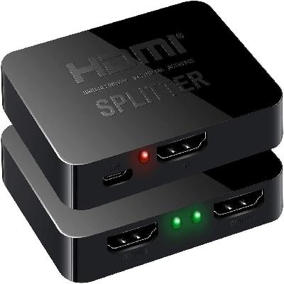HDMI Splitter 1x2 with Audio Output