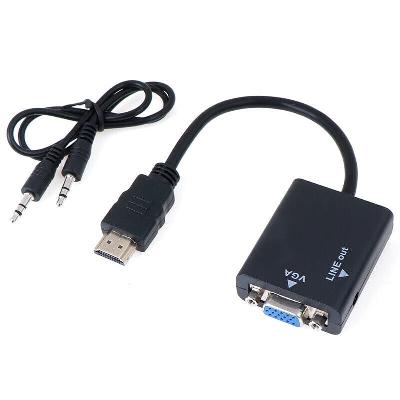 HDMI to VGA with Audio Converter