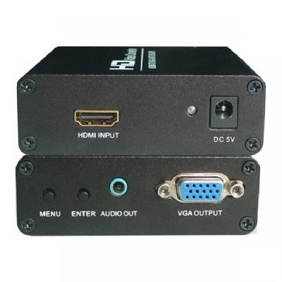 HDMI VGA Component Video CV SV to HDMI VGA Scaler