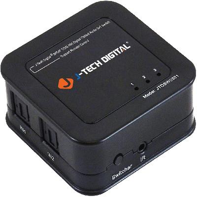 SPDIF TOSLINK Digital Optical Audio 3x1 Switch