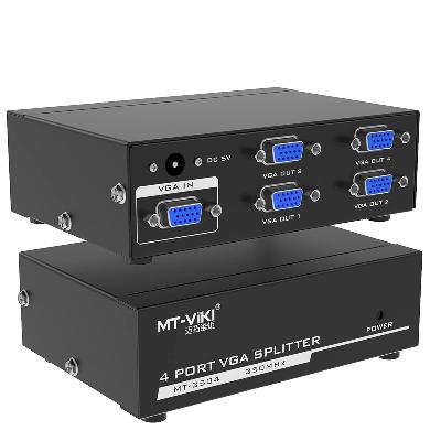 VGA Splitter Audio 4 Port