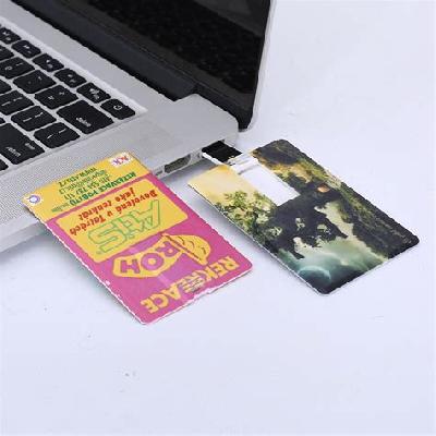 Customised Printed Credit Card Pen Drive
