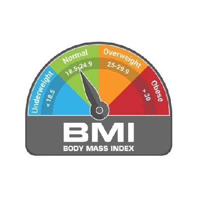 BMI Body Mass Index With Penstand
