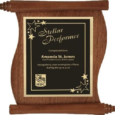 CGF Scroll Plaques Awards
