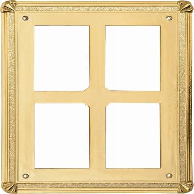 CGF Square Frames and Plaques Gold Memento