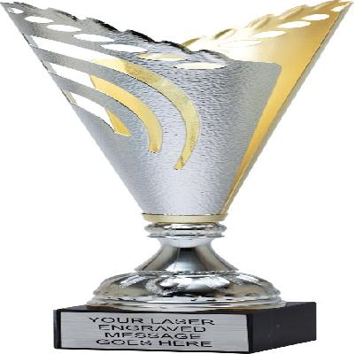 CGF Two Tone Silver Plaque Awards
