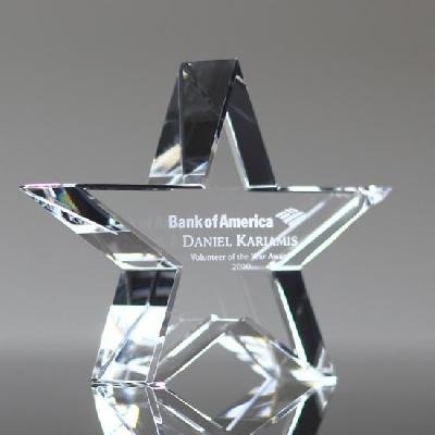 Crystal Star Memento Trophy