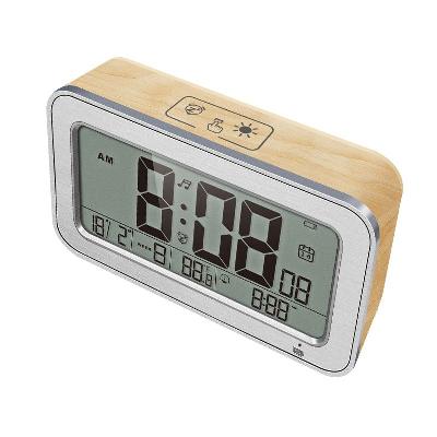 Display Clock with Touch Light  Snooze Function