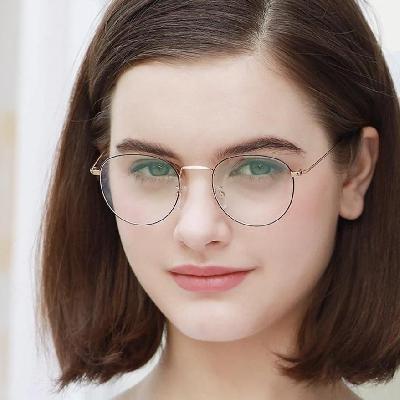 Minura Reading Metal Optical Frames Spectacles with Glasses