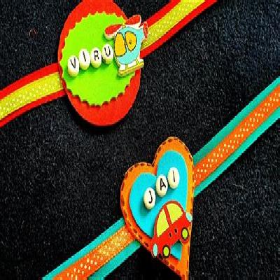 Magnetic Rakhi , Customized Rakhi , Rakhi Band, Kids Rakhi