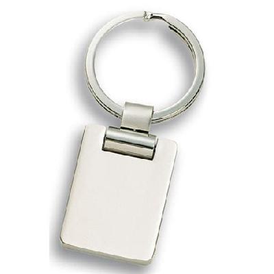 Metal Keyring Rectangular Shape