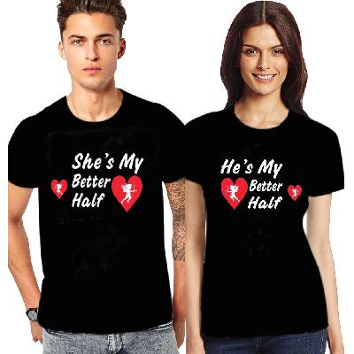 Valentine's T-shirt Gift  For Couples