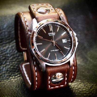 Leather Watch