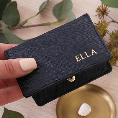 Customized Leather Card Holder