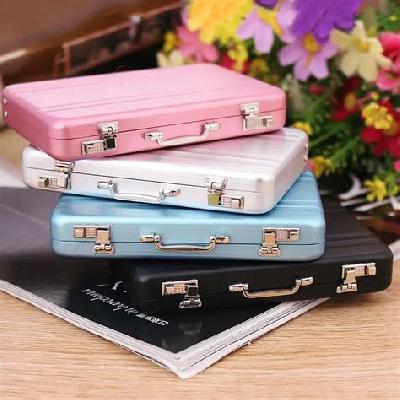 Mini Suitcase Card Holder